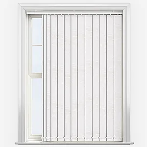 Chatsworth White Vertical Blind