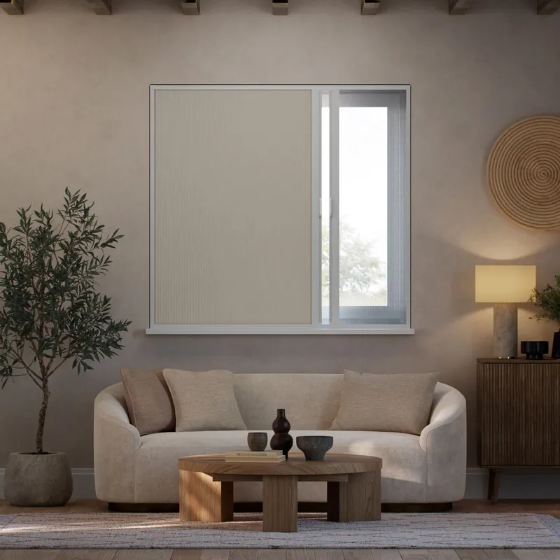 Glideshade Complete Blackout Night & Day Pebble Thermal Blind