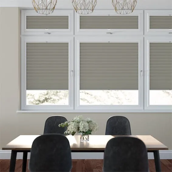 Perfect Fit Duoshade Gainsboro Grey Thermal Blind