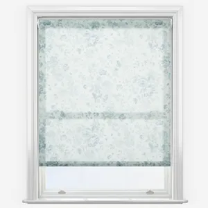 Shabby Chic By Rachel Ashwell Romantic Rose Sheer Blue Roller Blind