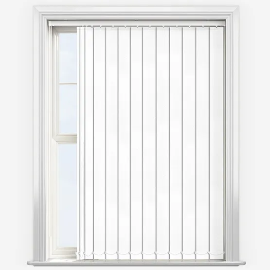 Luxor White Vertical Blind