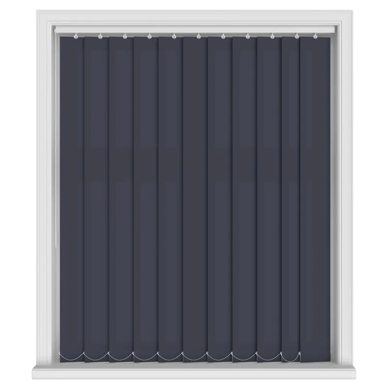 Unicolour Navy 127mm Blinds Uk