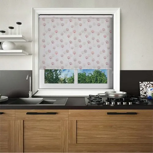 Odi Maroon Roller Blind
