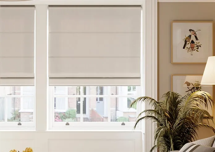Andante Porcelain - Roman Blind
