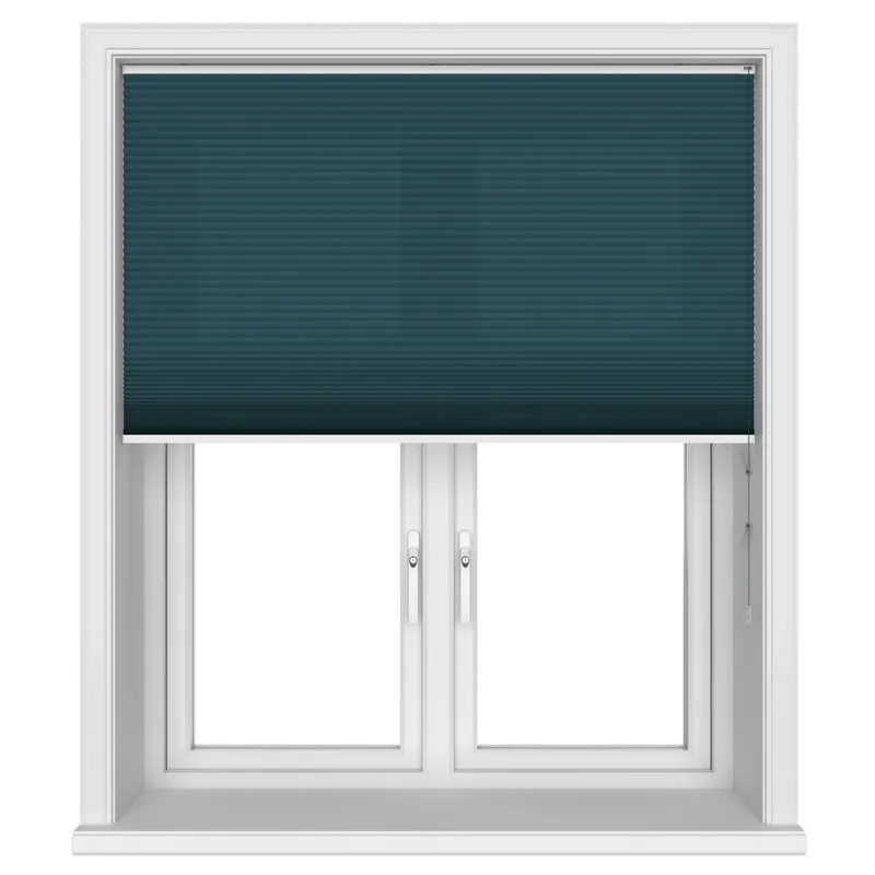 Hudson Dimout Teal Blinds Uk