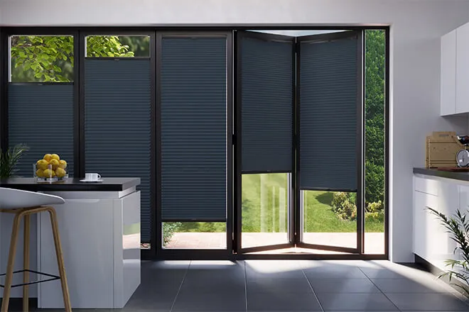 Darcy Blue - Perfect Fit2frame Honeycomb Blackout Blind