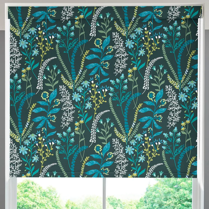 Bontane Made To Measure Blackout Roller Blind Forest