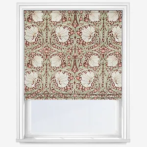 William Morris At Home Pimpernel Velvet Brick Roman Blind