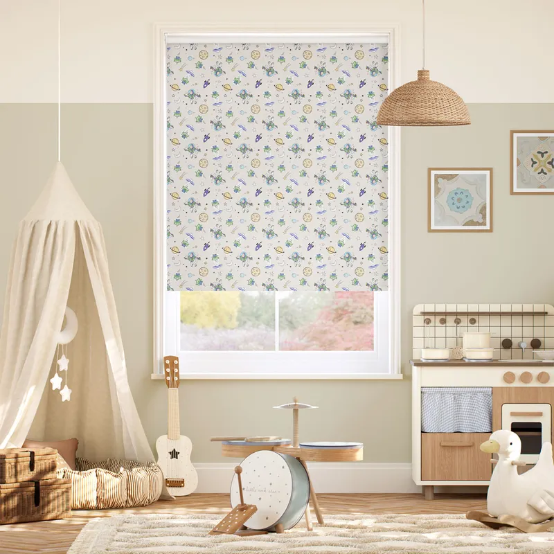 Buzz Lightyear Blackout Cosmic Mist Roller Blind