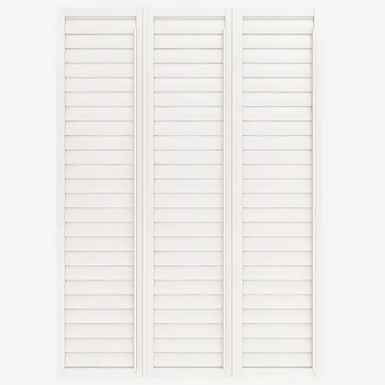 Perfect Fit Shutter Serranda Cotton White Shutter