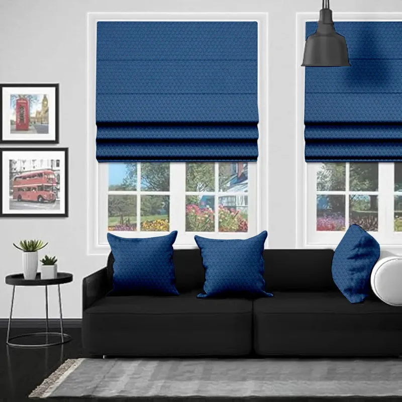 Eb Nora Denim Roman Blind