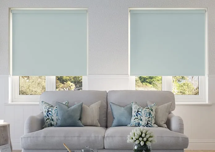 Trinity (Blackout) Baby Blue - Roller Blind