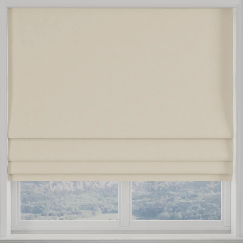 Kansai Plain Made To Measure Roman Blind Stone