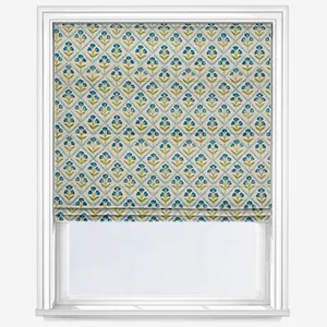 Chatsworth Cornflower Roman Blind