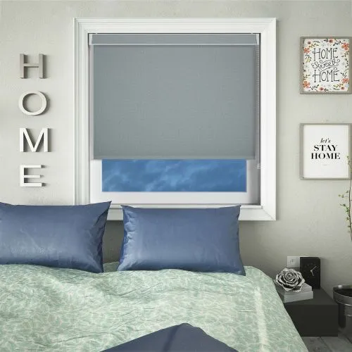 Eden Denim Pelmet Roller Blind
