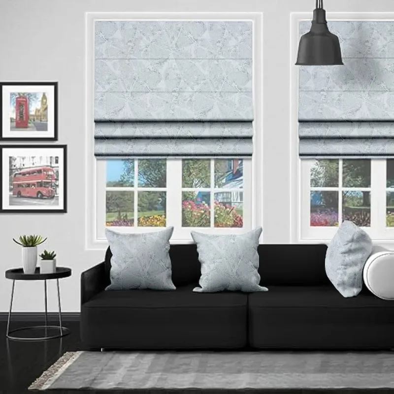 Eb Karina White Roman Blind