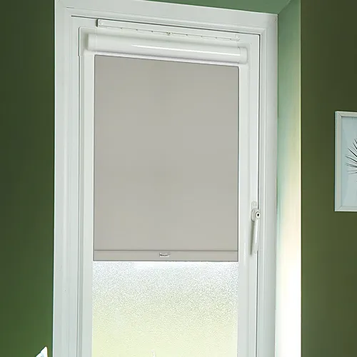 Sirocco Haze (Moisture Resistant) Perfect Fit Blackout Roller Blinds