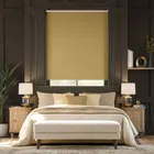 Quill Feather Gold Roller Blind
