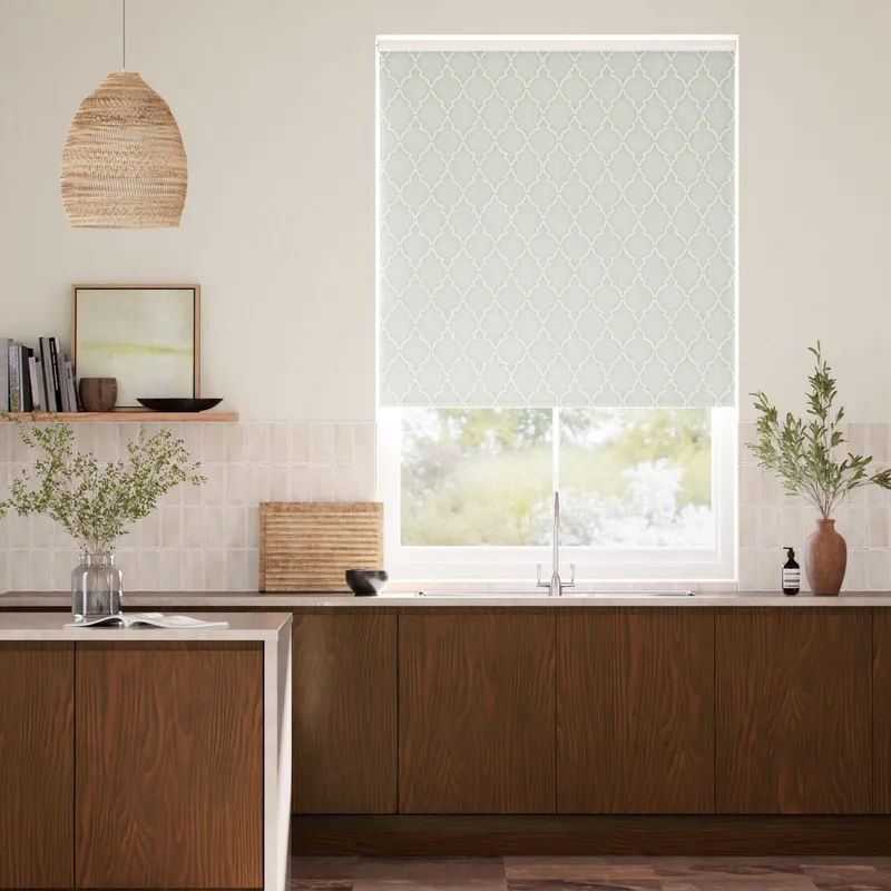Empire Trellis Rain Mist Roller Blind