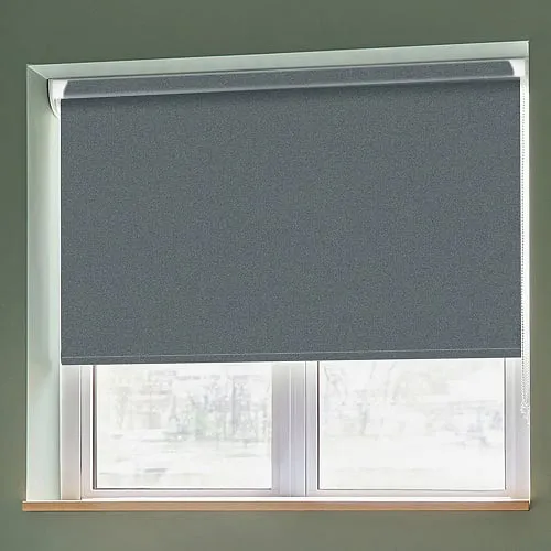 Topaz Graphite Grip Fit Roller Blinds