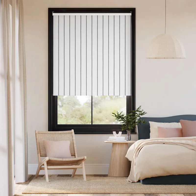 Choices Talia Stripe Charcoal Roller Blind
