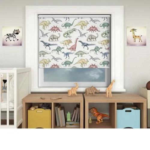 Dinopedia Cordless Roller Blind