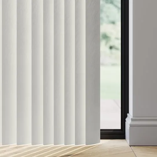Perlato Haze Rigid Vertical Blinds