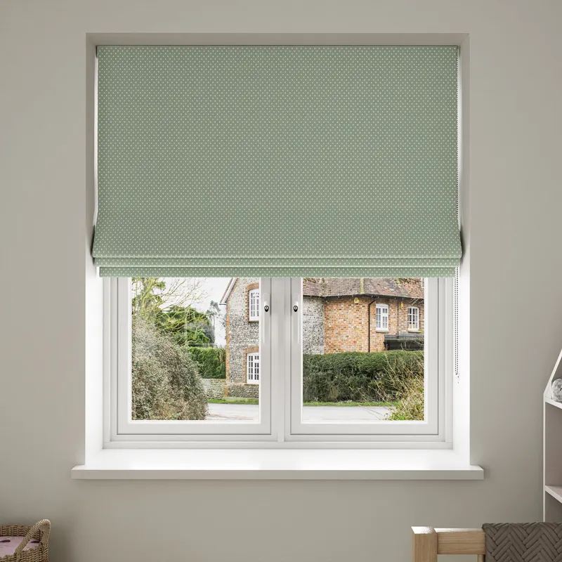 Laura Ashley Louise Star Sage Blinds Uk