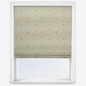 Sophie Allport Woodland Hedgehog Sage Green Roman Blind