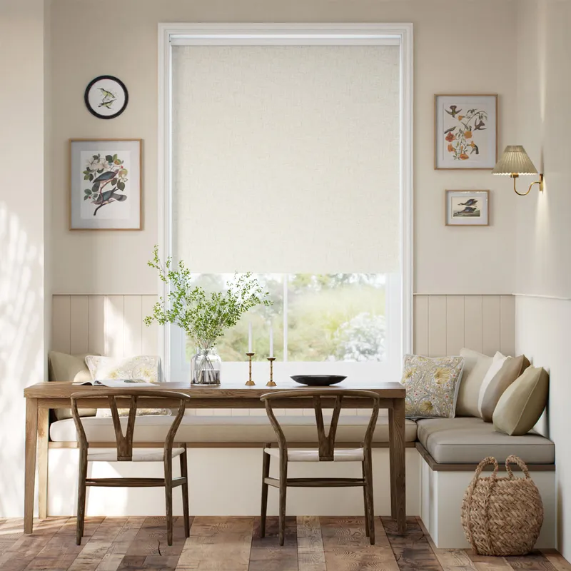 Twist2go Sienna Blackout Oatmeal Roller Blind