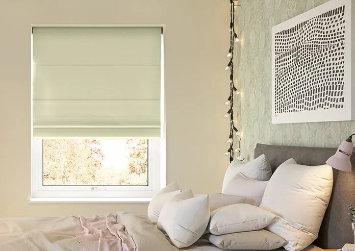 Kyoto Faux Silk Cream - Roman Blind