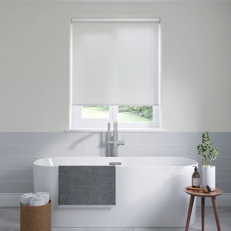 Flamenco White Roller Blinds