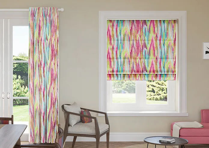 Bombay Velvet Pop Fusion - Roman Blind