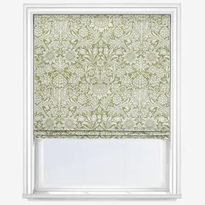 William Morris At Home Sunflower Artichoke Roman Blind