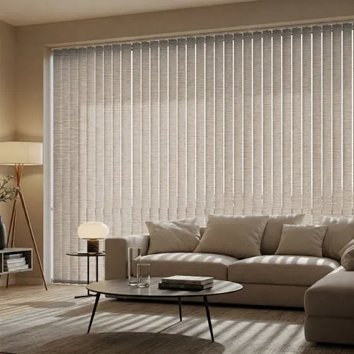 Felix Asc Coffee Light Filtering Vertical Blinds