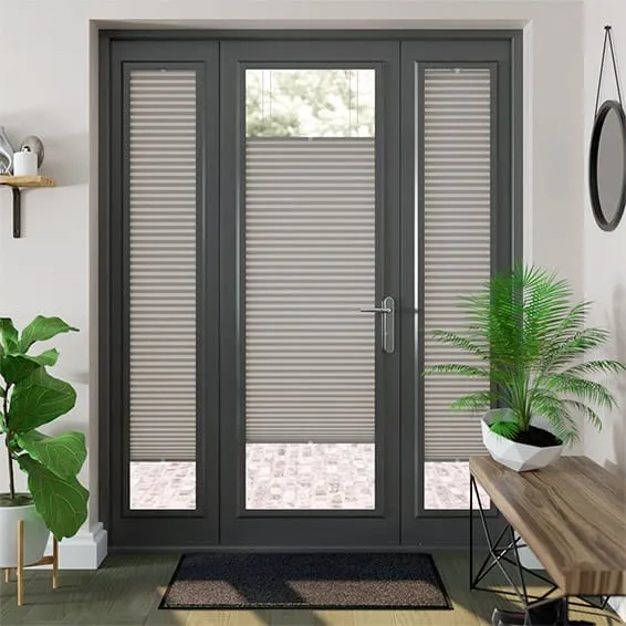 Perfect Fit Duolight Gainsboro Grey Thermal Blind