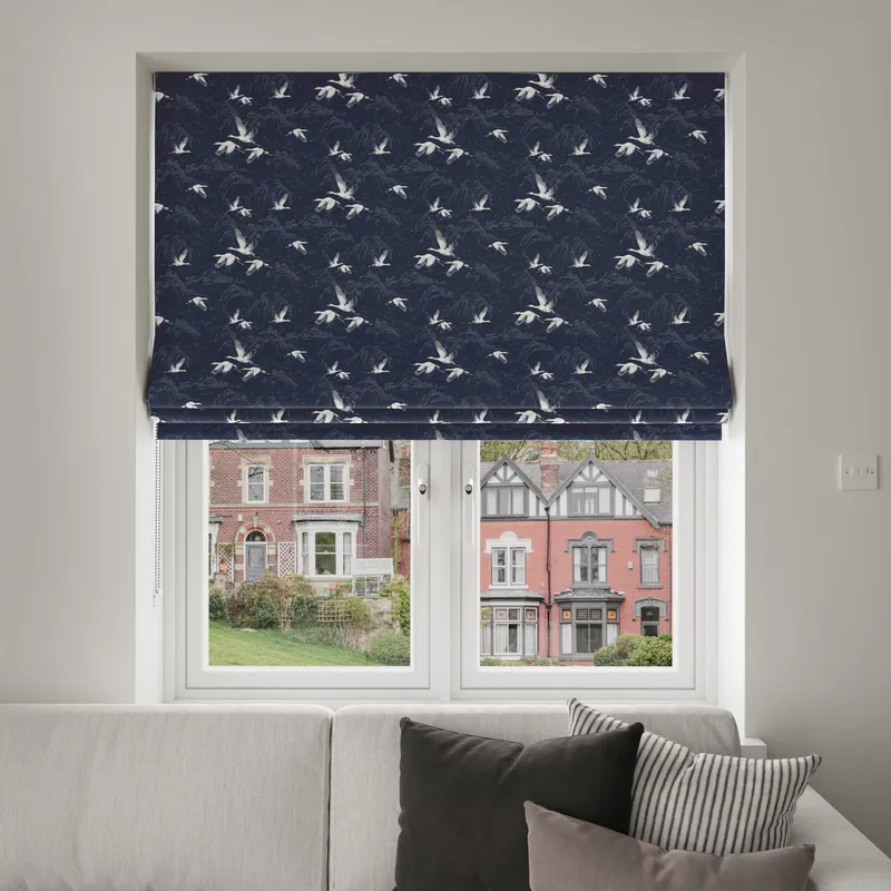 Laura Ashley Animalia Midnight Blinds Uk