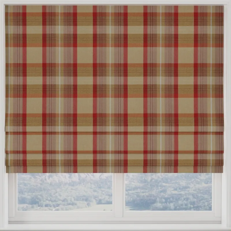 Cairngorm Made To Measure Roman Blind Cardinal
