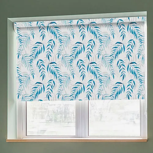 Clarice Azure Light Filtering Roller Blinds