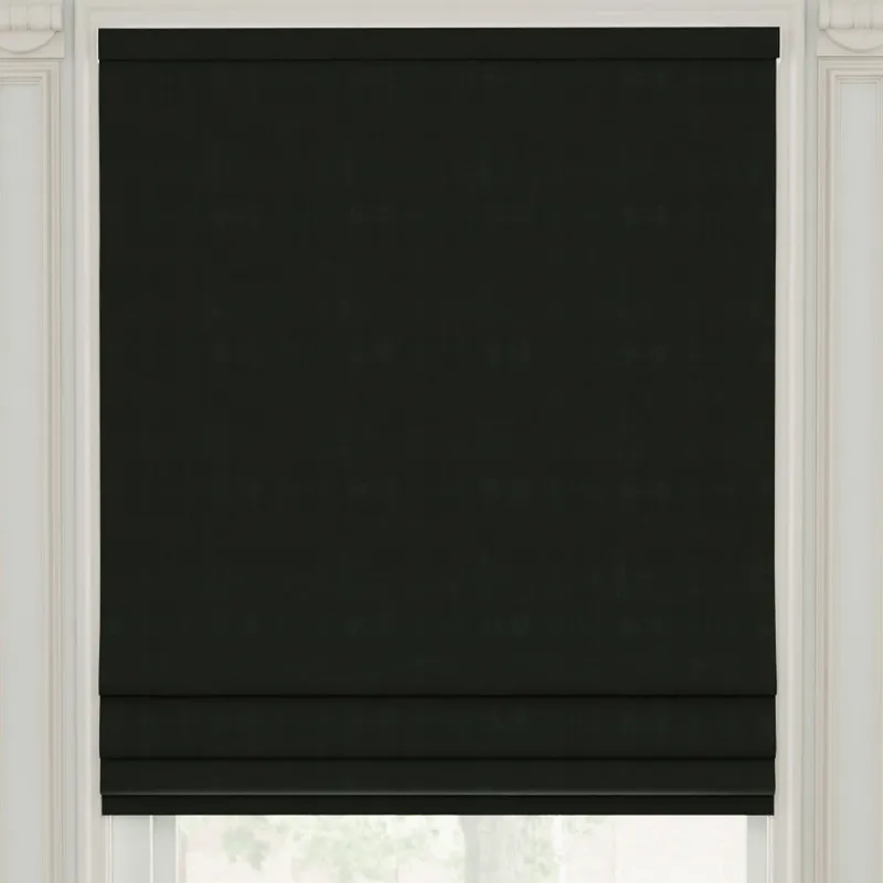 Linda Barker Royal Velvet Made To Measure Roman Blind Graphite