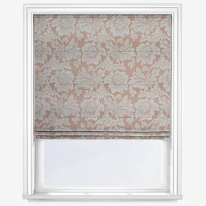 Provence Burnt Orange Roman Blind