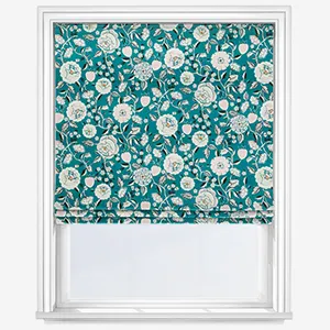 Cath Kidston Strawberry Gardens Teal Roman Blind