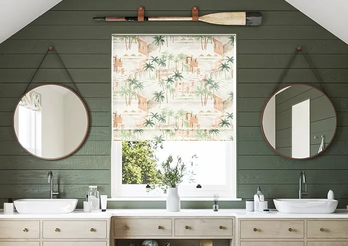 Sunset Boulevard Glow - Roman Blind