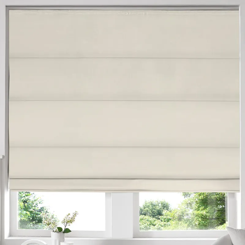 Iowa Silk Essence Made To Measure Roman Blind Oyster
