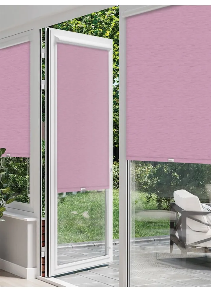 New York Dusky Purple Perfect Fit® Roller Blind