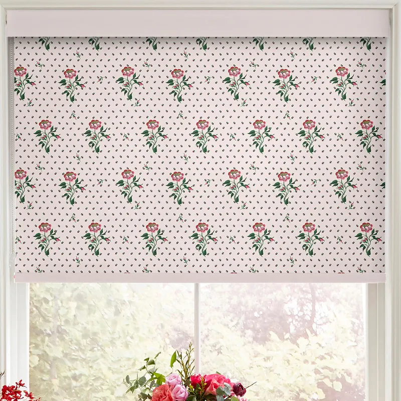 Cath Kidston Love Letter Made To Measure Blackout Roller Blind Rose