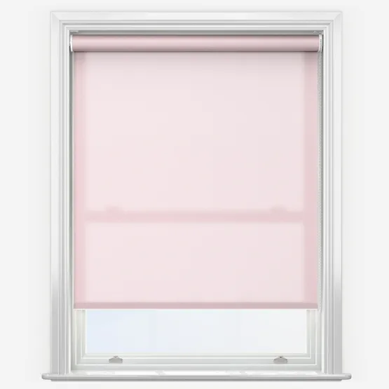 Deluxe Plain Peony Pink Roller Blind
