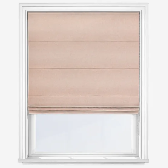 Soft Orange Roman Blind