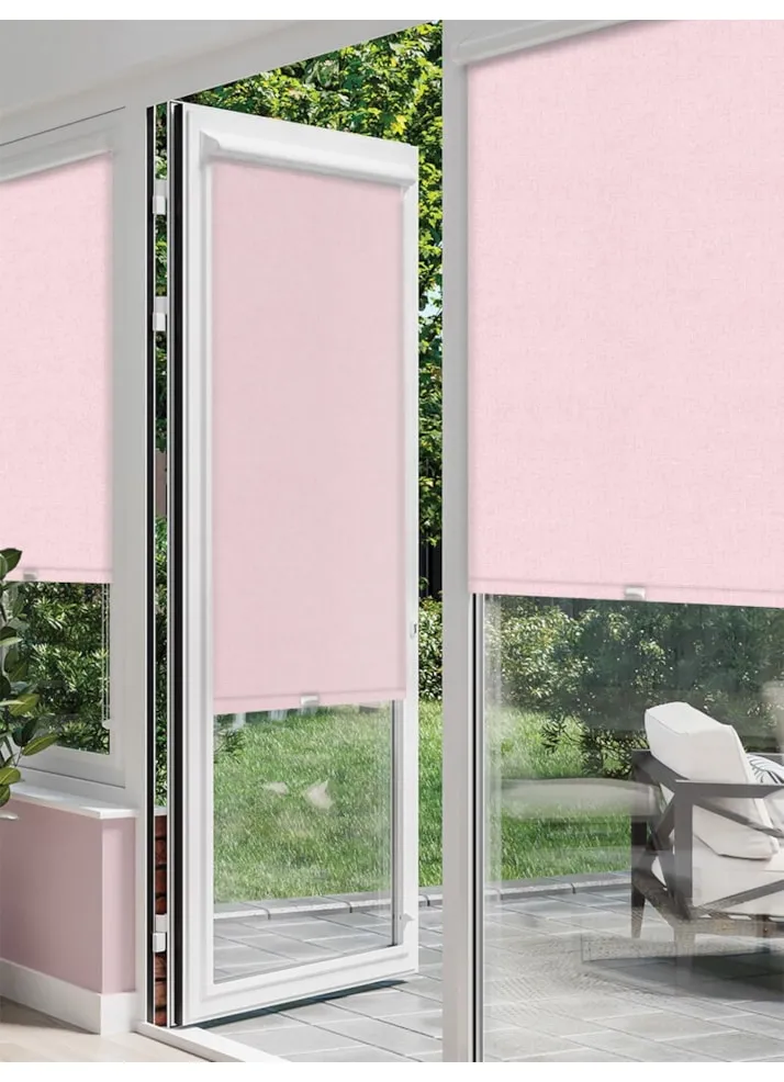 Melbourne Pale Pink Perfect Fit® Roller Blind