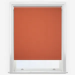 Pop Blackout Burnt Orange Roller Blind